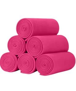 Manta de Lana Polar SeaBeauty - Juego de 6 Mantas de Lana