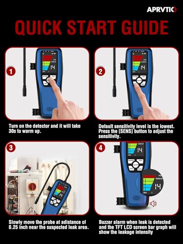 Detector de fugas de refrigerante para bombas de calor de - Imagen 9