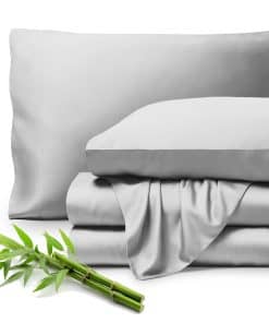 Juego de sábanas 100% Rayón de Bambú Twin XL de Bare Home -