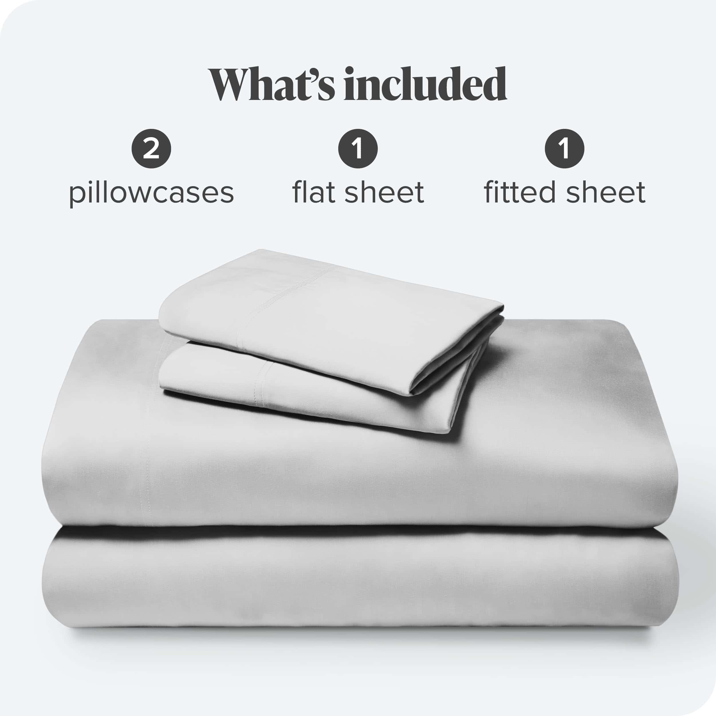 Juego de sábanas Bamboo Split Head Flex King de Bare Home - - Imagen 9