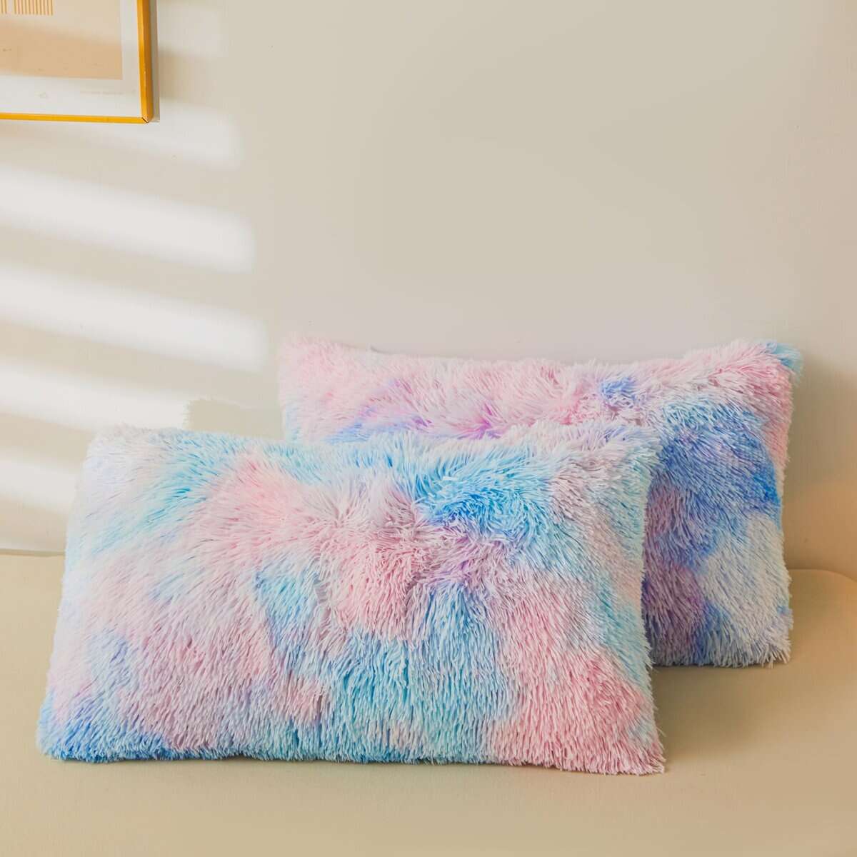 ERLOXO Juego de Funda de Edredón de Piel Sintética de Tie - Imagen 10