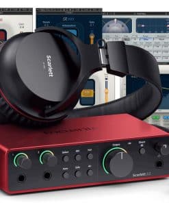 Focusrite Scarlett 2i2 Studio (4ta Generación) Interfaz de