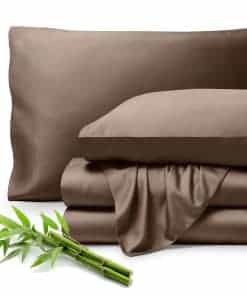 Juego de sábanas gemelas XL Bare Home 100% rayón de bambú -