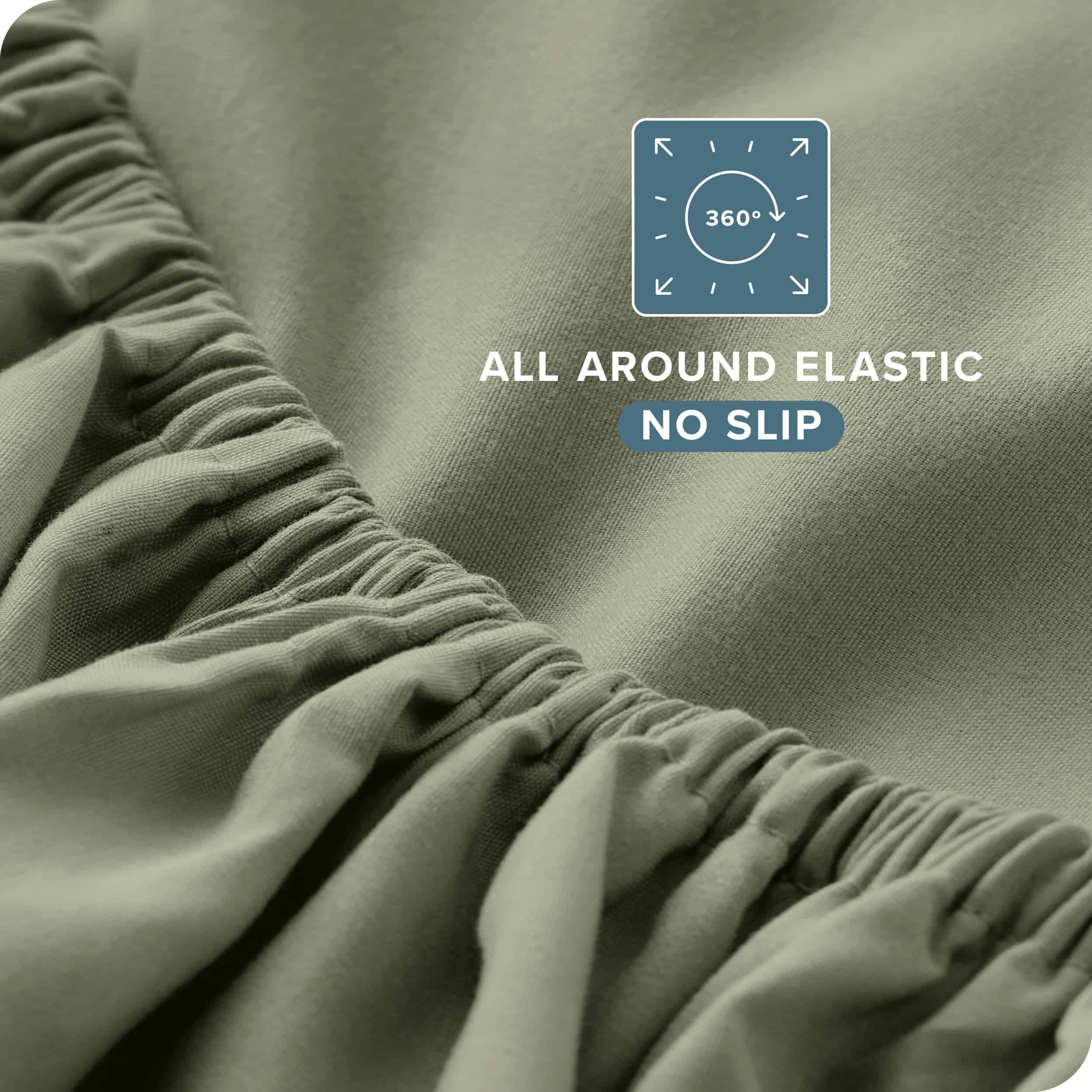 Juego de sábanas de microfibra Ultra Suaves Bare Home Split - Imagen 8