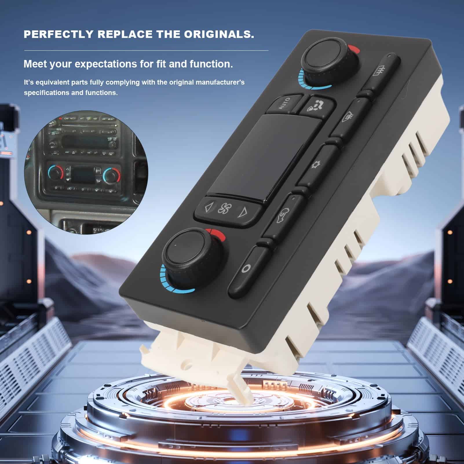 599-211XD Módulo de Control de Clima, Panel de Control de - Imagen 4