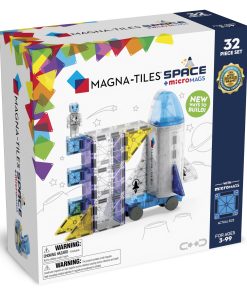 Conjunto de construcción magnética MAGNA-TILES Space de 32