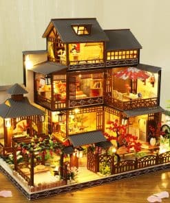 Set de Casa de Muñecas en Miniatura KOOMEKI con Muebles de