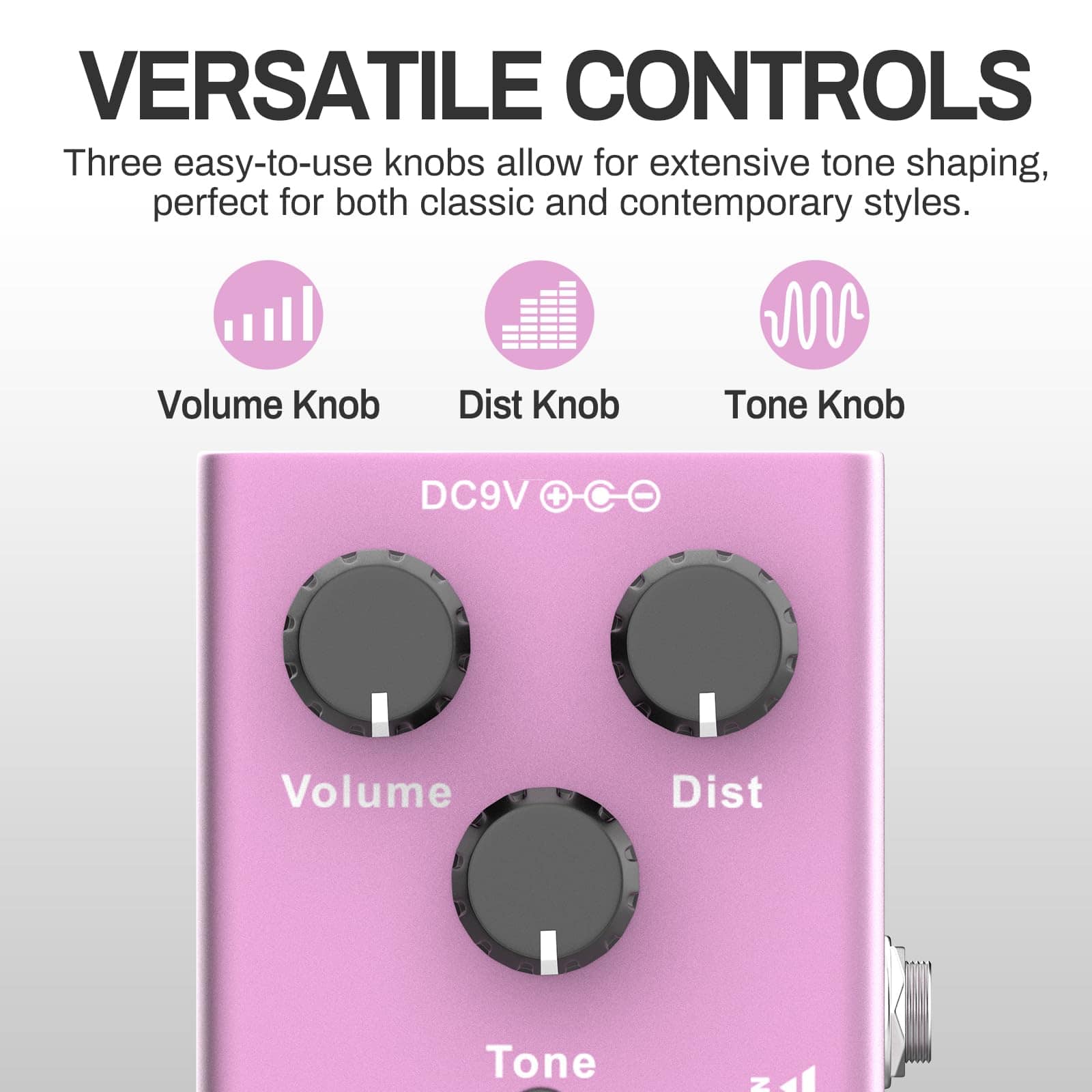 Pedal de Efectos para Guitarra Eléctrica MOSEN US Dream, - Imagen 4