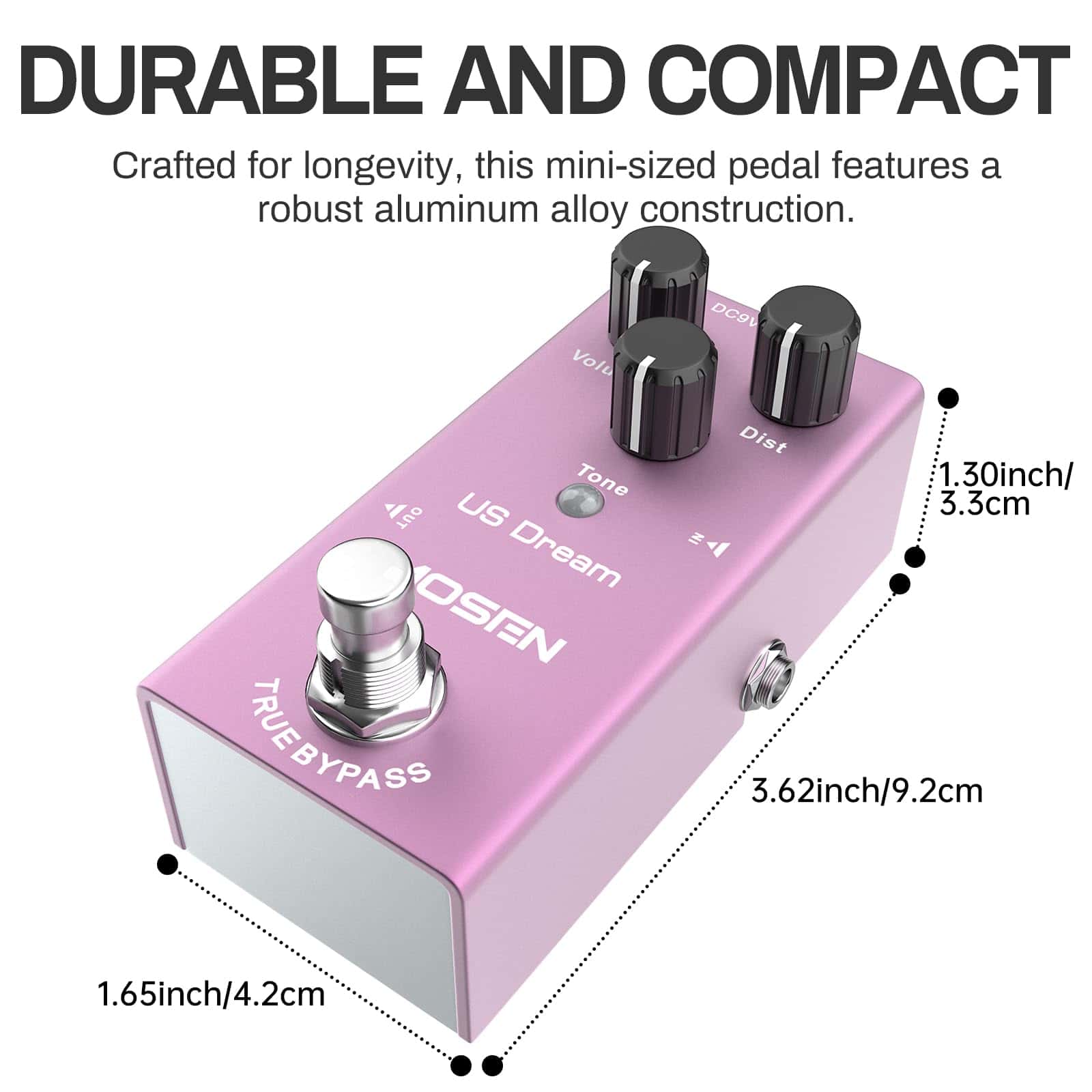 Pedal de Efectos para Guitarra Eléctrica MOSEN US Dream, - Imagen 5