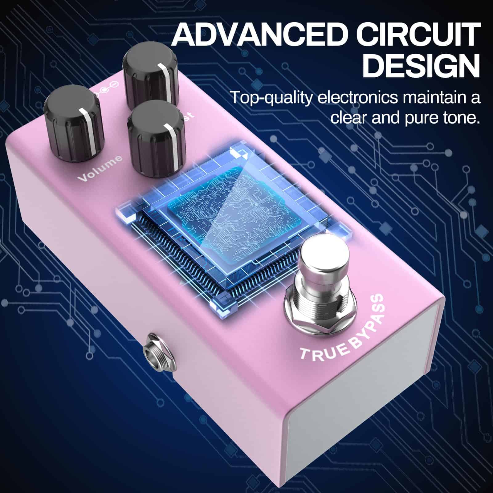 Pedal de Efectos para Guitarra Eléctrica MOSEN US Dream, - Imagen 3