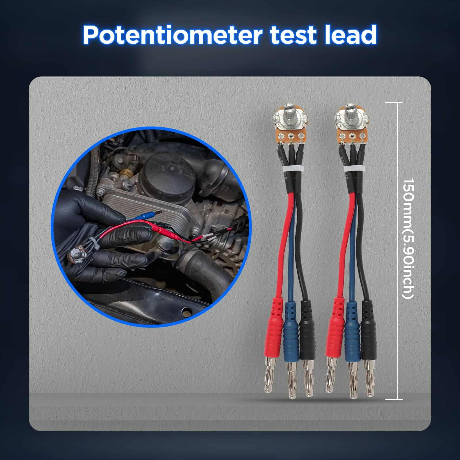 Kit de 48PCS de Cables de Prueba de Multímetro AUTOOL con - Imagen 4