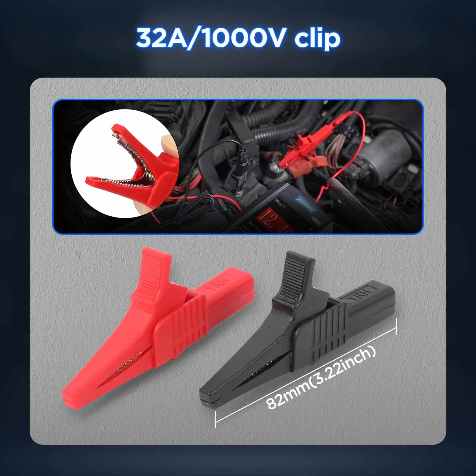 Kit de 48PCS de Cables de Prueba de Multímetro AUTOOL con - Imagen 6