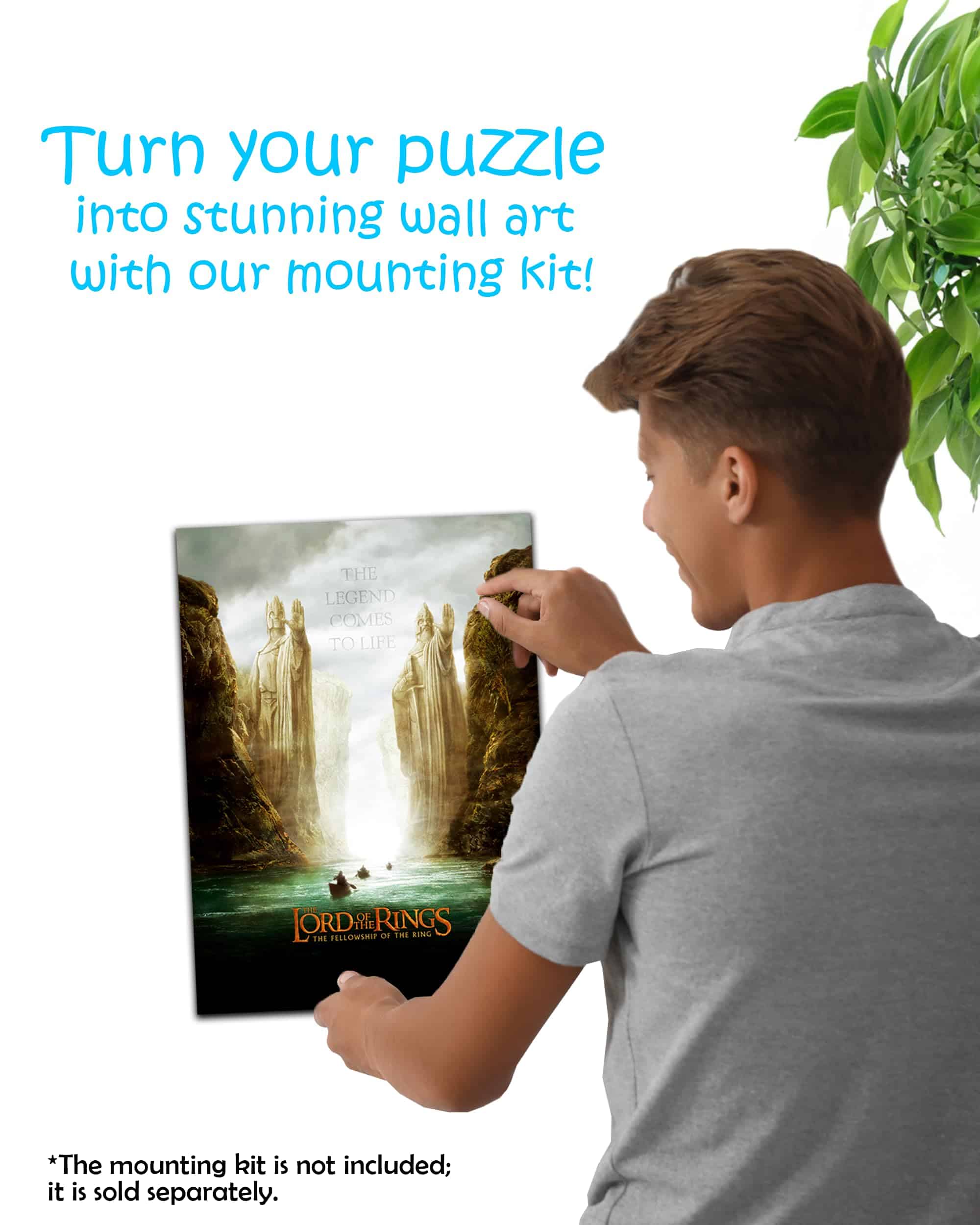 Rompecabezas de madera Lord of The Rings para adultos - A3 - Imagen 7