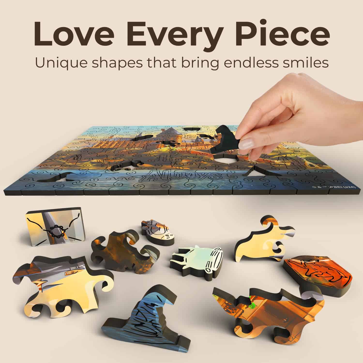 Rompecabezas Harry Potter de Crafthub -El Castillo de Hogwar - Imagen 4