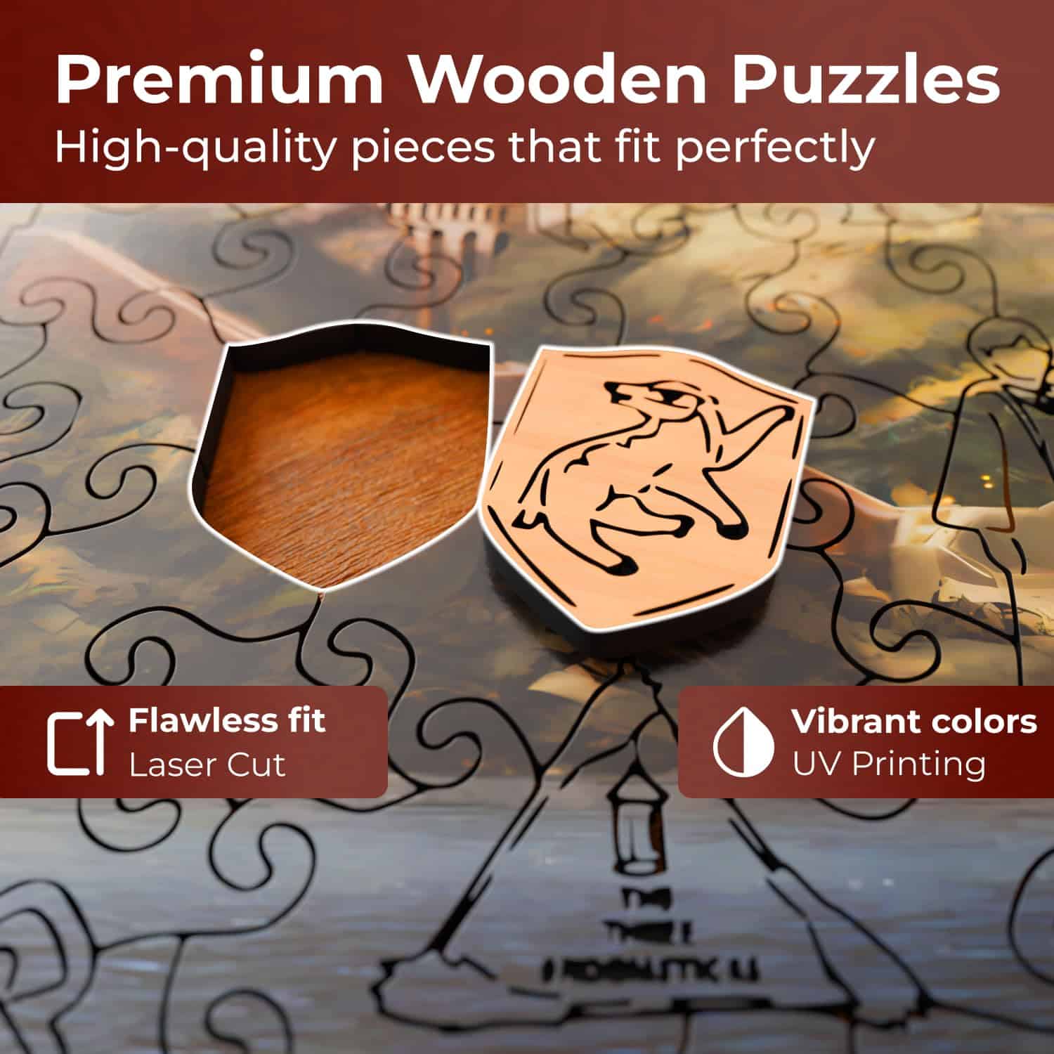 Rompecabezas Harry Potter de Crafthub -El Castillo de Hogwar - Imagen 5