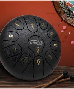 Singofire Tambor de Lengua de Acero, Tambor de Acero de 6