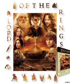 Rompecabezas de madera CraftHub Lord of The Rings para