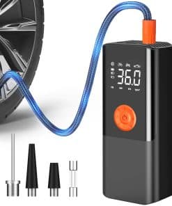 Compresor de Aire Portátil para Inflar Llantas - Bomba de