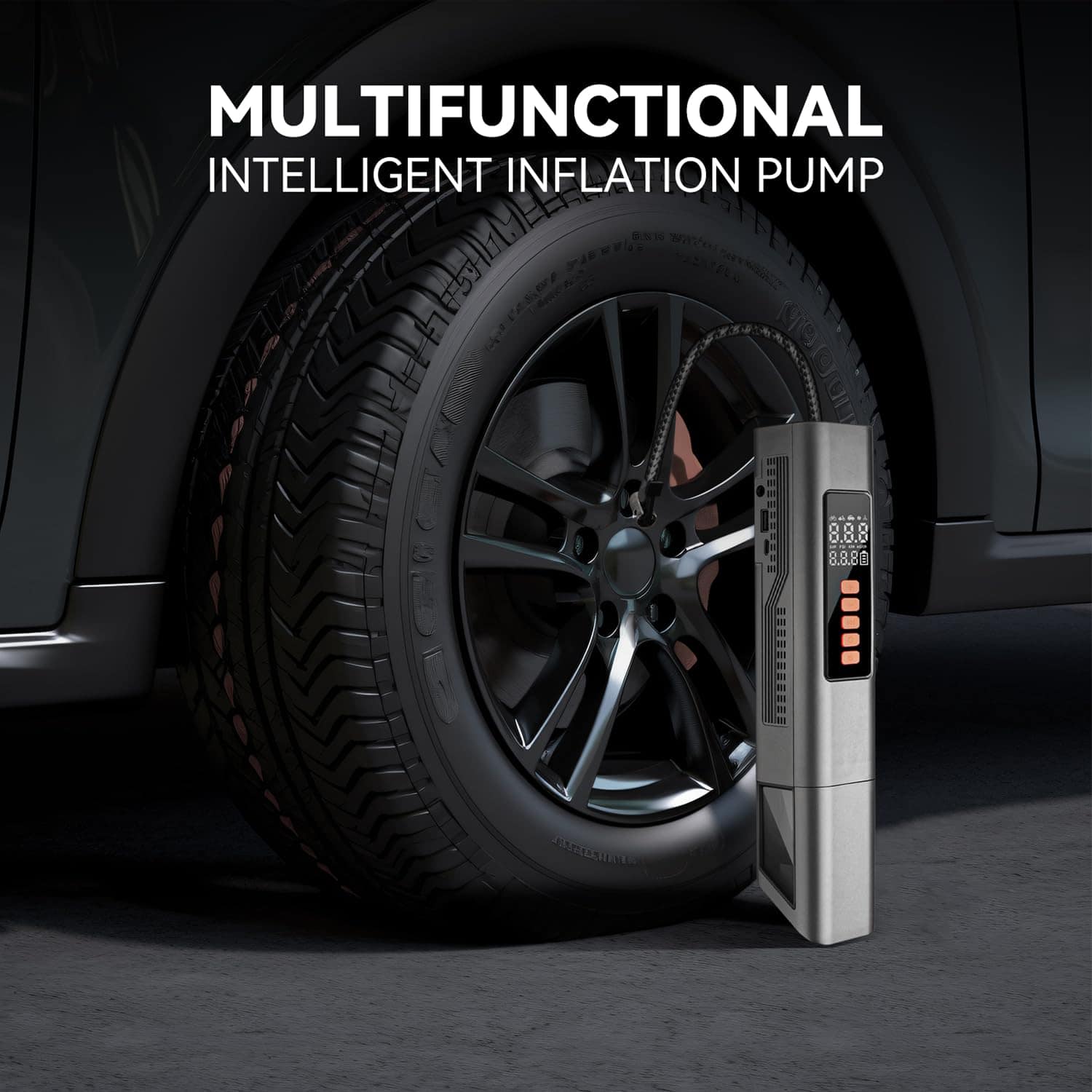 Nuevo Compresor de Aire Portátil para Neumáticos 2024 - 180 - Imagen 3