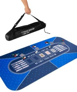 Tapete de Póker Profesional GAMBLUXE 47"X23" / 70"X35" para