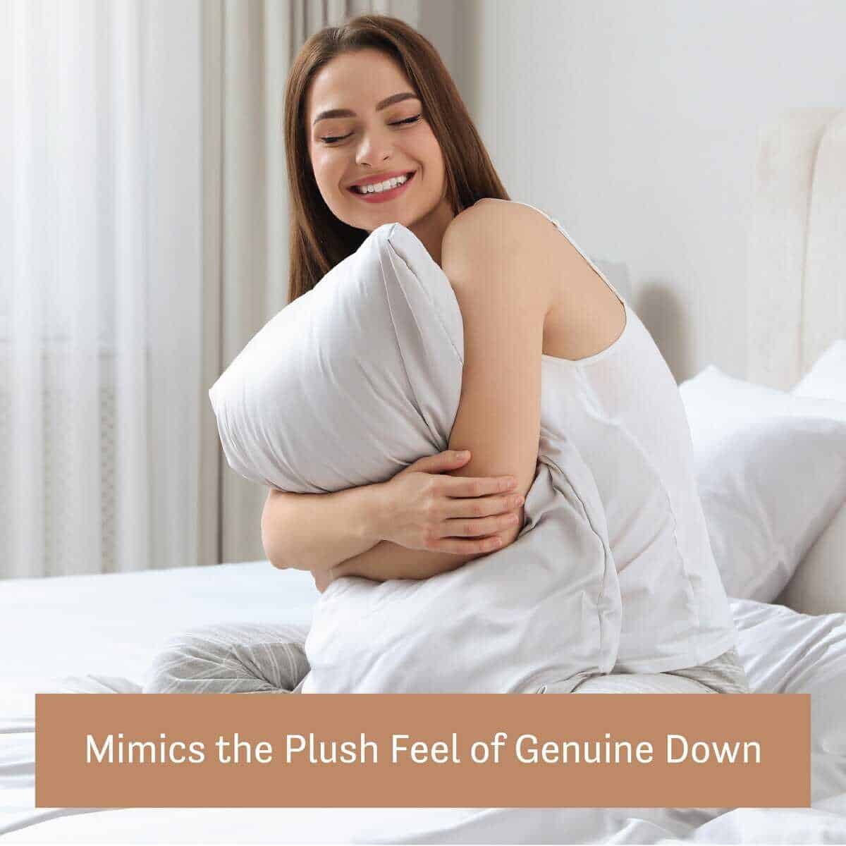 Almohadas DreamLab Just Like Down para durmientes de - Imagen 5