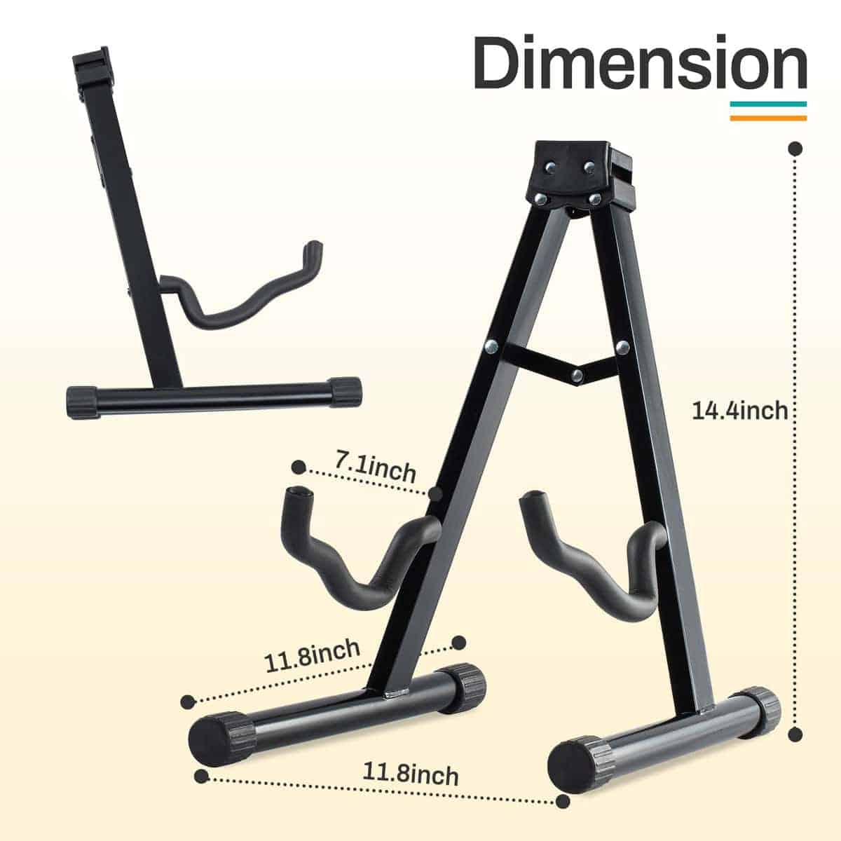 Soporte de Guitarra MOSEN, Paquete de 2 Soportes de - Imagen 5
