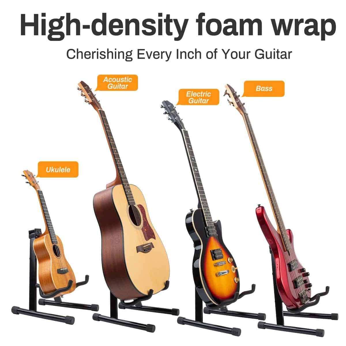 Soporte de Guitarra MOSEN, Paquete de 2 Soportes de - Imagen 4