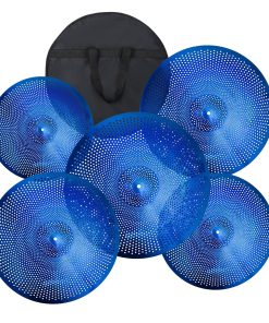 Eddaray Pack de Platillos de Bajo Volumen, Set de Platillos