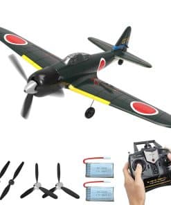 Avión RC RCSHOBBY 4 canales Avión de control remoto listo