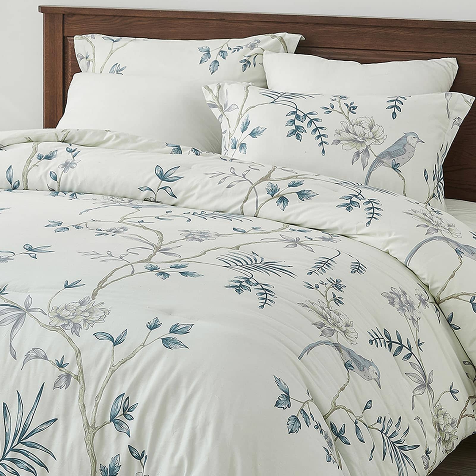 Set de Edredón Queen Size PANGUSHAN, Juego de Ropa de Cama