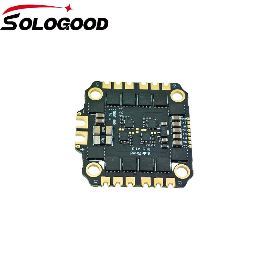 SoloGood 60A 3-6S 4IN1 ESC 30.5 * 30.5MM BLHeli-8 para RC - Imagen 6