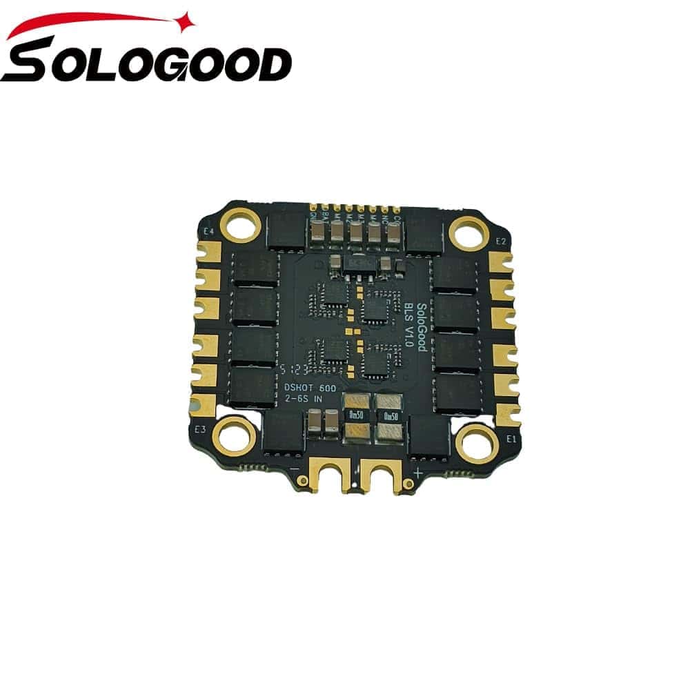 SoloGood 60A 3-6S 4IN1 ESC 30.5 * 30.5MM BLHeli-8 para RC - Imagen 4