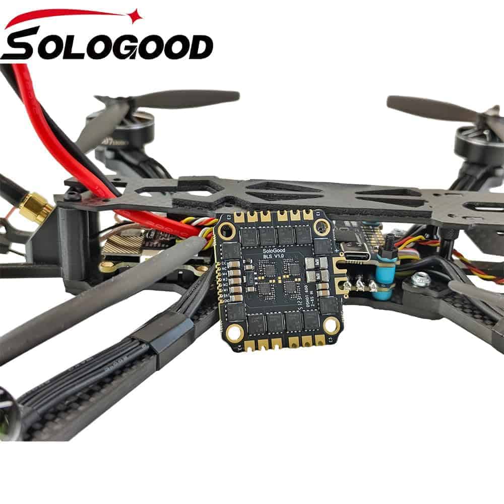 SoloGood 60A 3-6S 4IN1 ESC 30.5 * 30.5MM BLHeli-8 para RC - Imagen 3