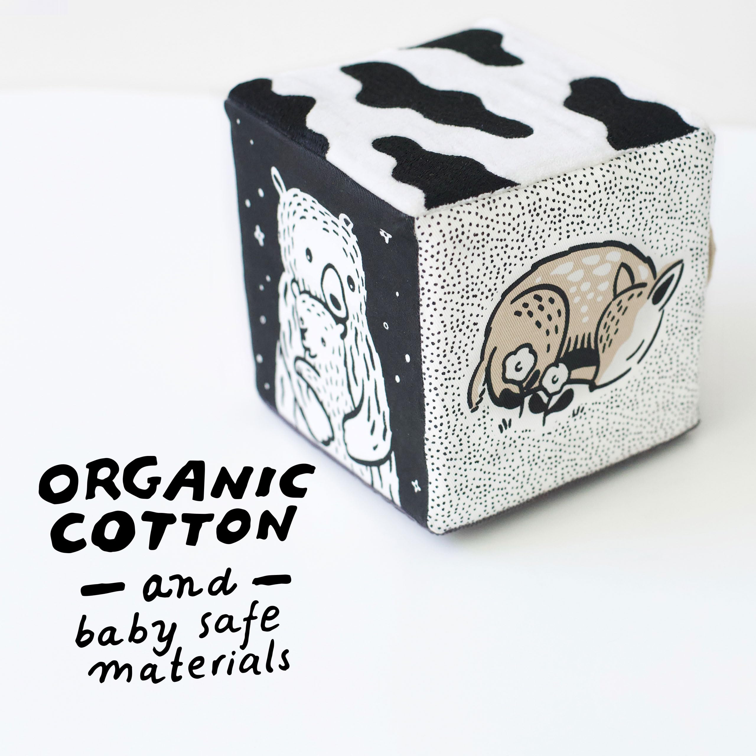 Bloque Suave Wee Gallery, Animales Bebés - Juguete de - Imagen 5