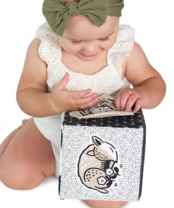 Bloque Suave Wee Gallery, Animales Bebés - Juguete de