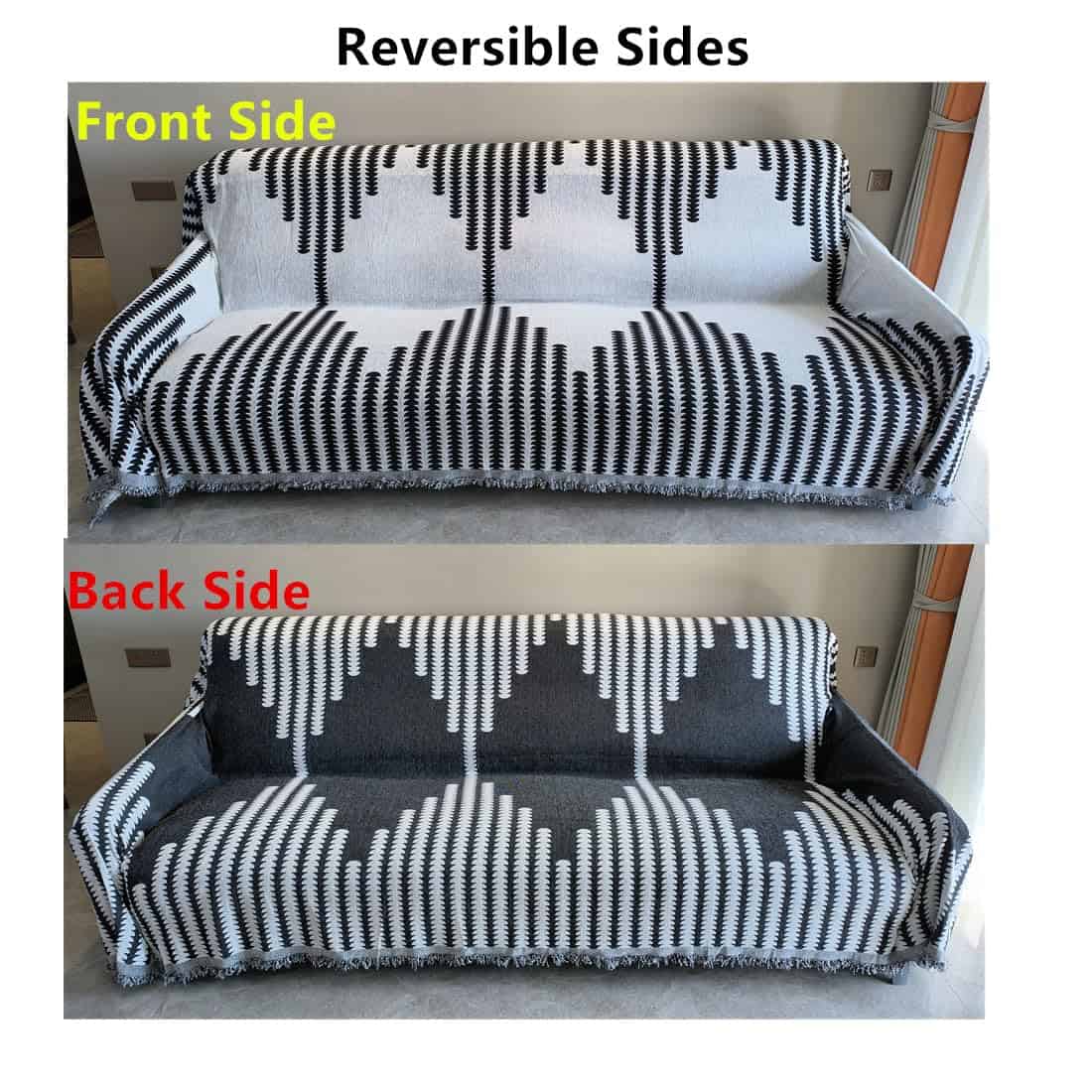 Cobertores de Sofá Boho Cornasee - Cubiertas de Manta de - Imagen 3