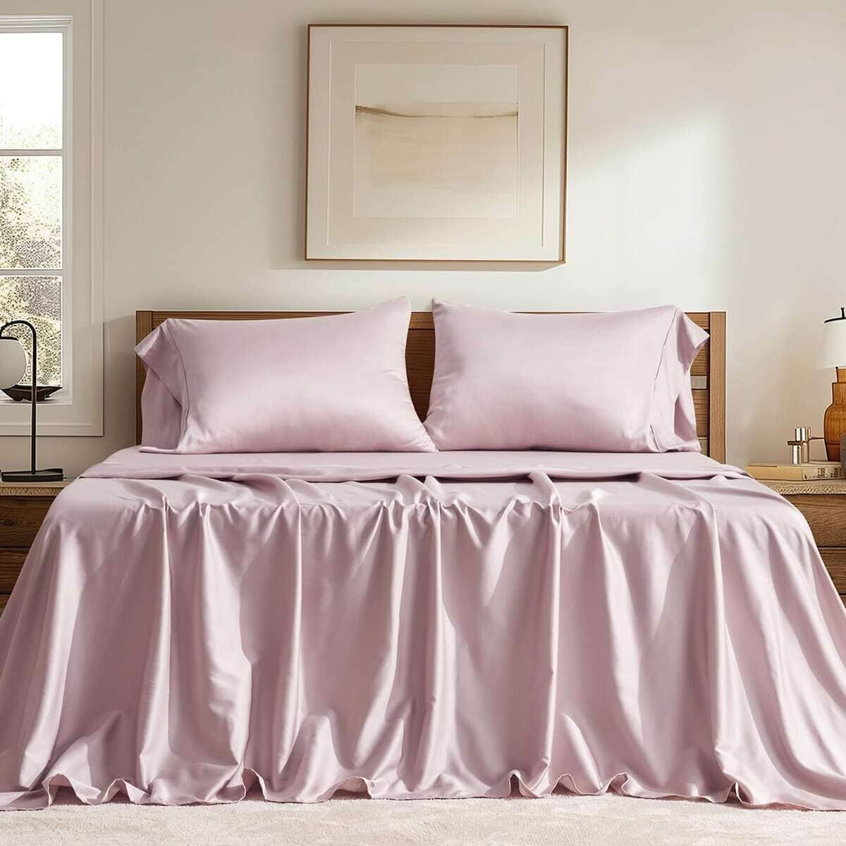 Juego de Sábanas de Tencel de Algodón EVERGRACE Tamaño