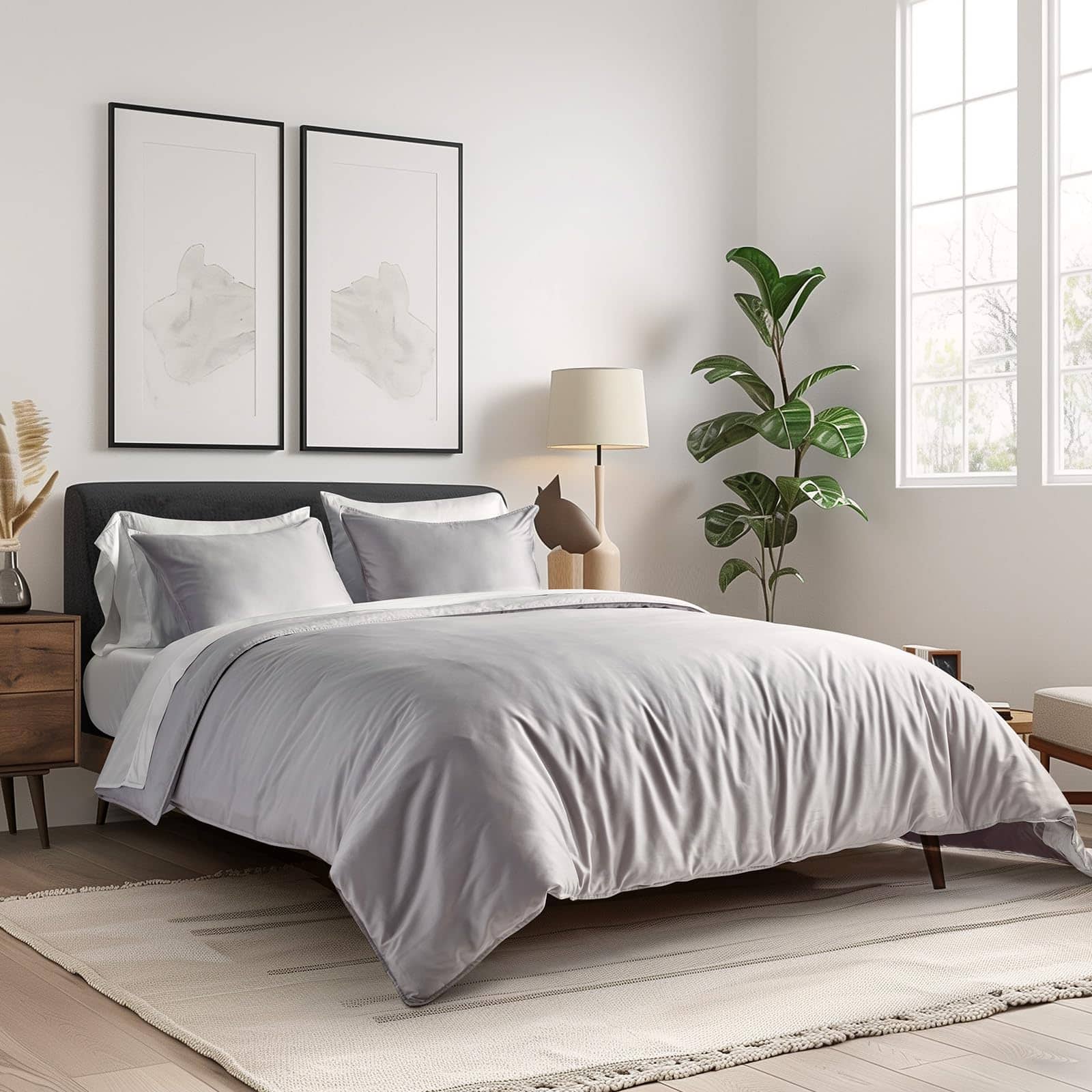 Juego de Funda de Edredón de Tencel de Algodón EVERGRACE - Imagen 3