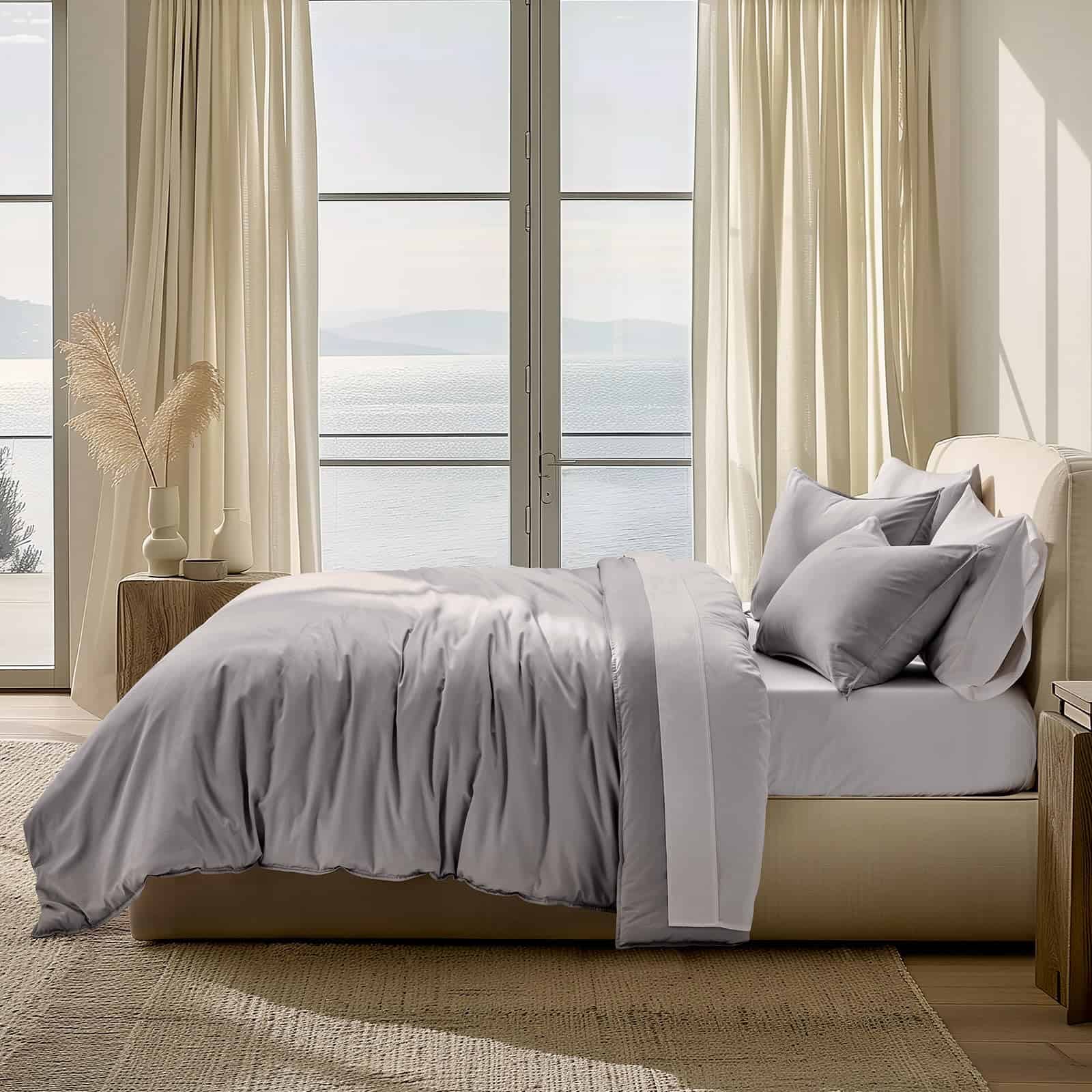 Juego de Funda de Edredón de Tencel de Algodón EVERGRACE - Imagen 6