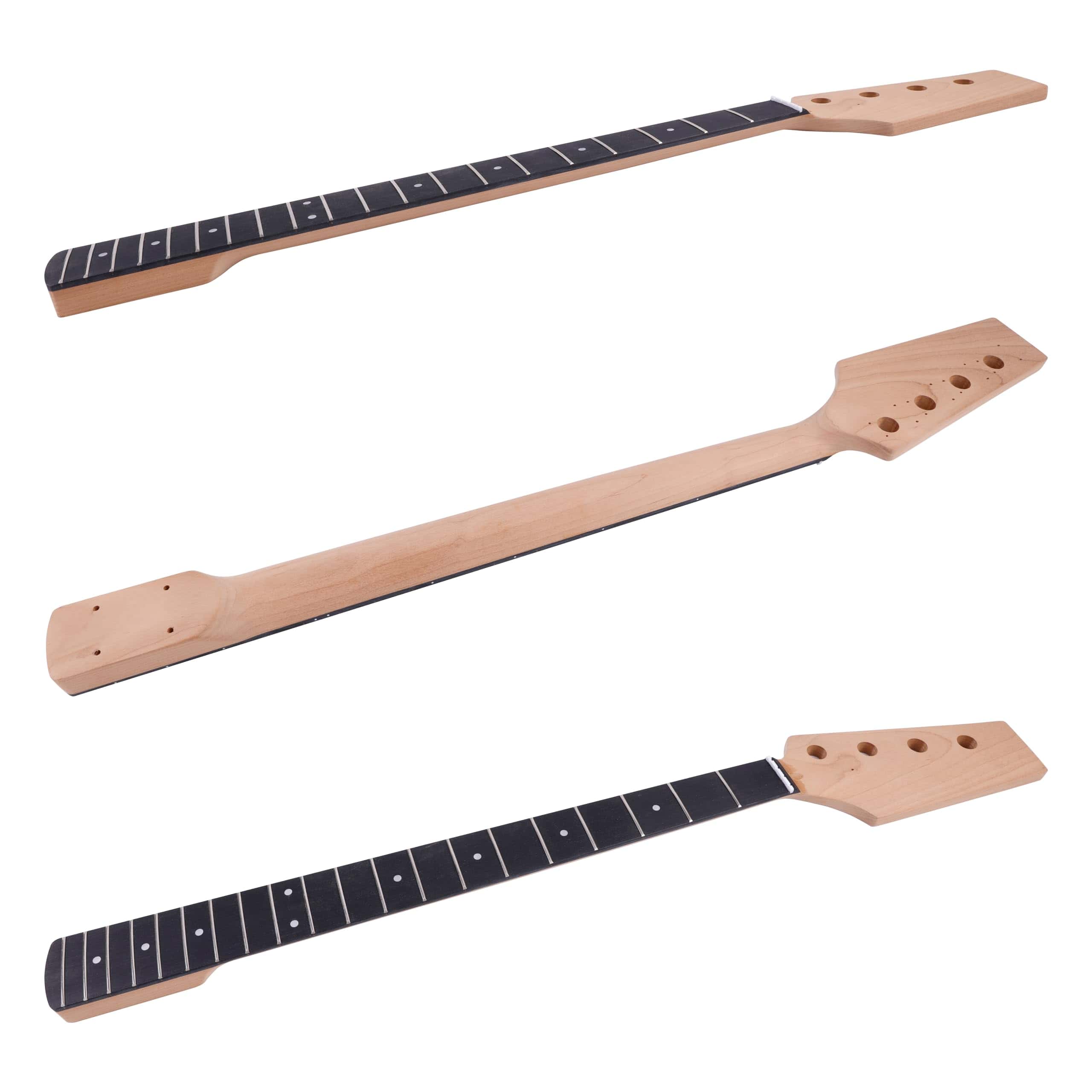 Leo Jaymz Kit de Bajo Eléctrico DIY - Cuerpo de Caoba, - Imagen 5