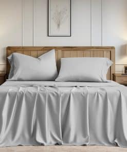 Juego de sábanas de tencel para cama King Size 4 piezas -