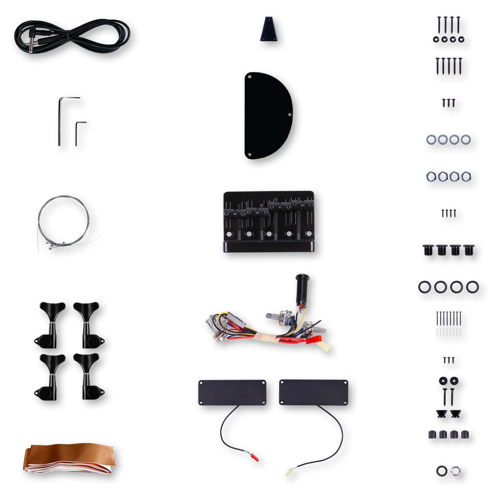 Kit de Bajo Eléctrico DIY Leo Jaymz - Cuerpo de Fresno - Imagen 6