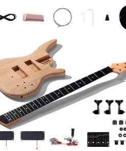 Kit de Bajo Eléctrico DIY Leo Jaymz - Cuerpo de Fresno