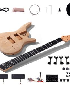 Leo Jaymz Kit de Bajo Eléctrico DIY para Principiantes -