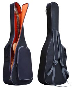 Funda de guitarra acústica de viaje moosiker 36 38 pulgadas