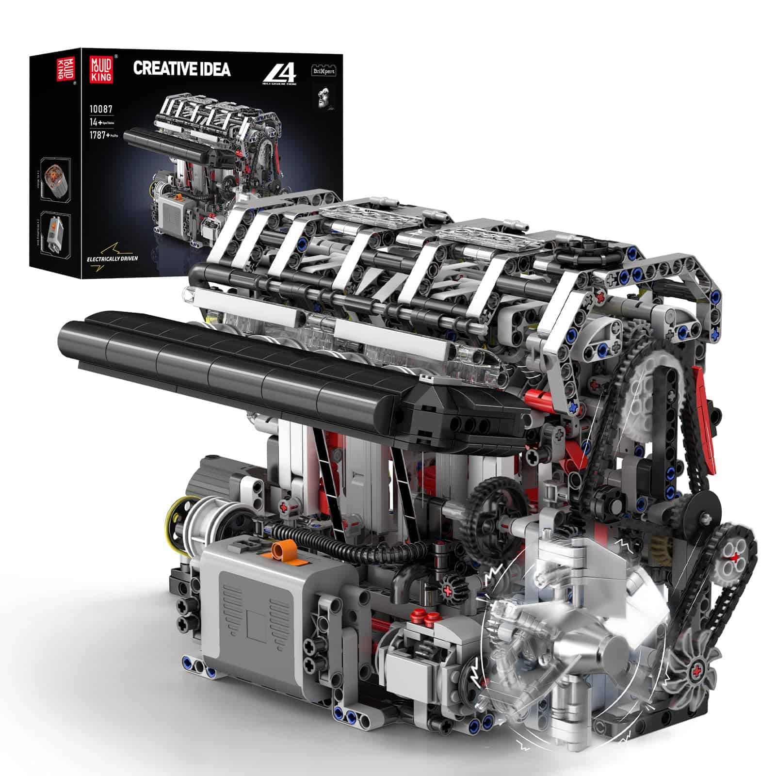 Kit de bloques de construcción de motor de gasolina Mould