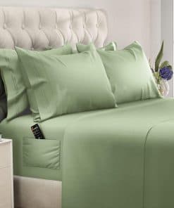 Dreamcare Juego de Sábanas Queen - 6 piezas - Sábanas de