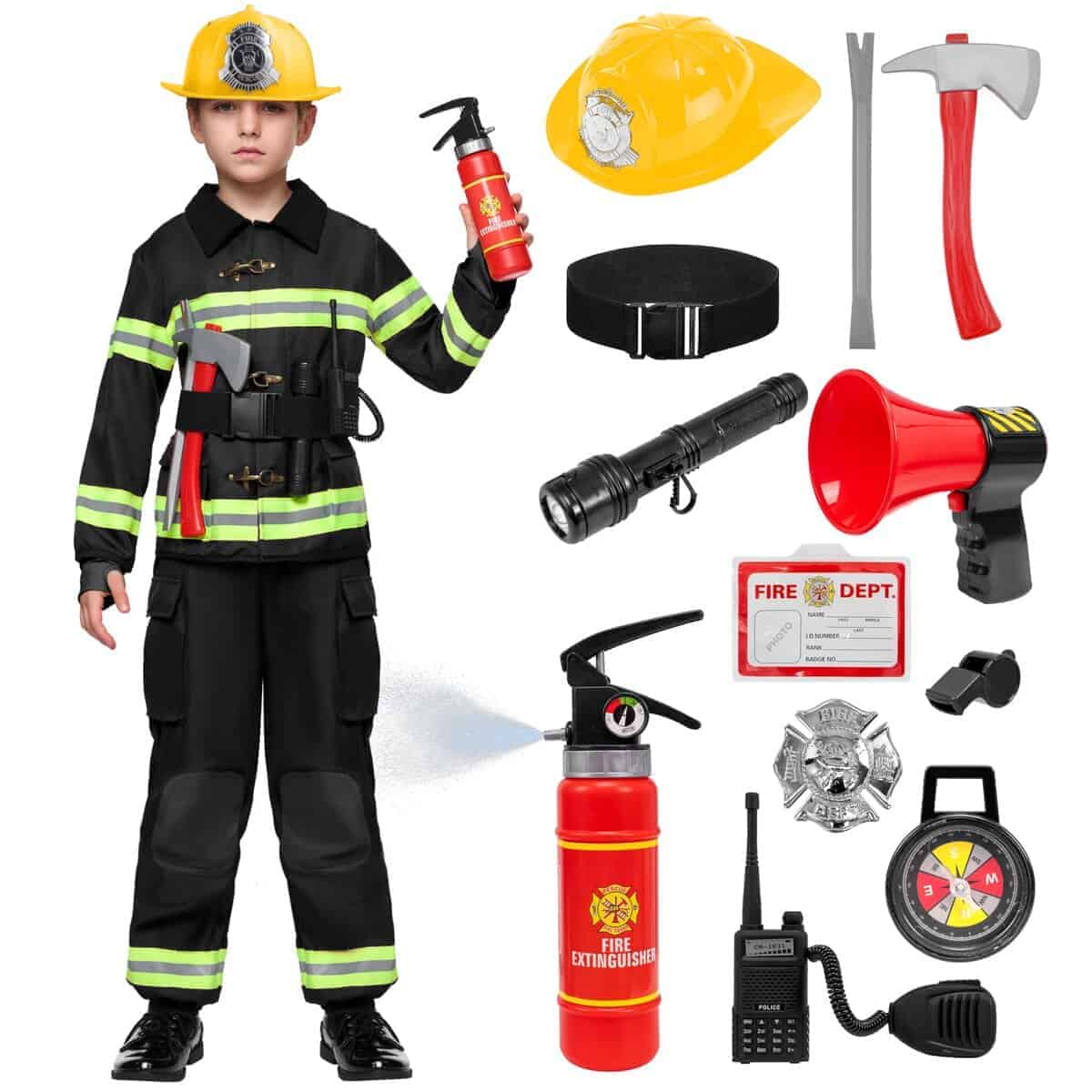 Disfraz de Bombero para Niños de Halloween by Spooktacular