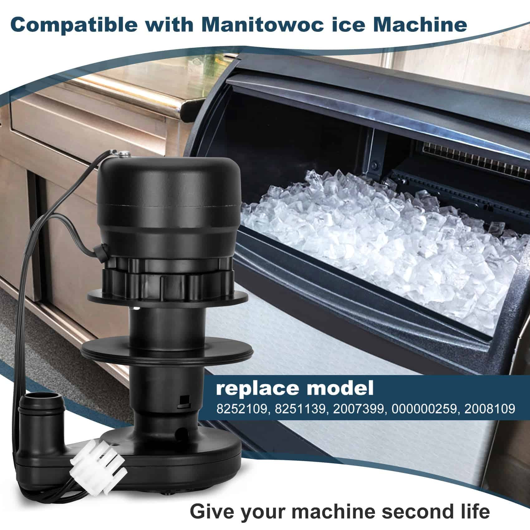 Bomba de agua para máquina de hielo 8252709 230 voltios, - Imagen 7