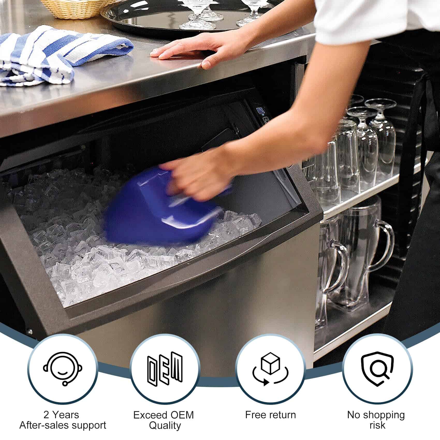 Bomba de agua para máquina de hielo 8252709 230 voltios, - Imagen 8